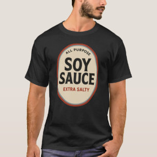 Soy Sauce Funny Halloween Condiment Costume T-Shirt