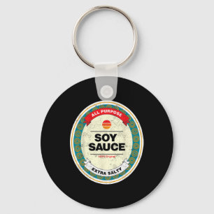 Soy Sauce Funny Halloween Costume Key Ring