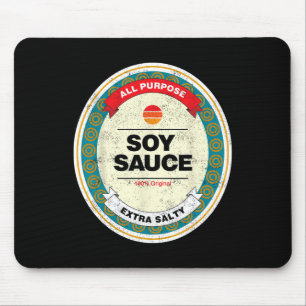 Soy Sauce Funny Halloween Costume Mouse Mat