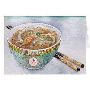 Soy Sauce Noodles Card