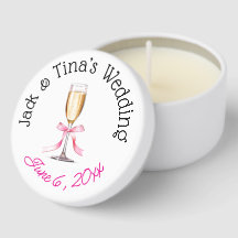 Soy Wax Candle Favour