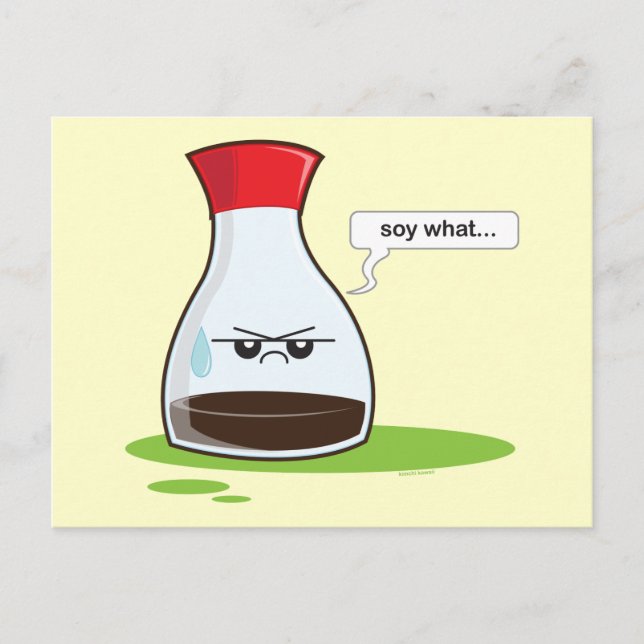 Soy What Postcard (Front)