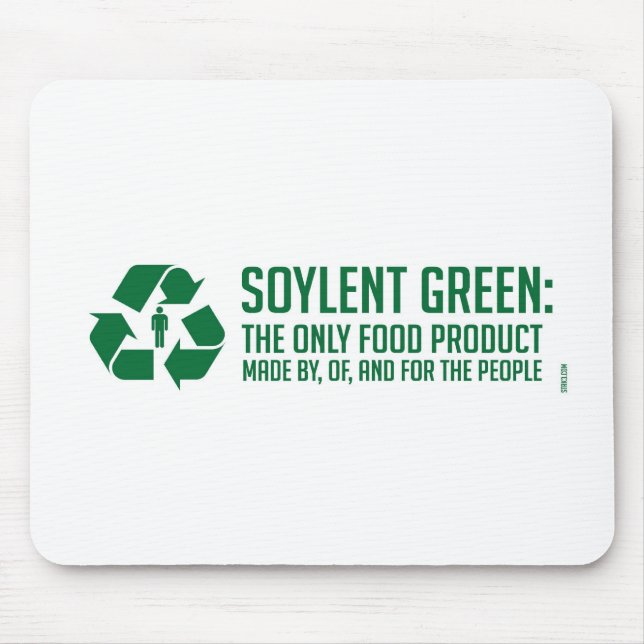 Soylent Green Mousepad (Front)