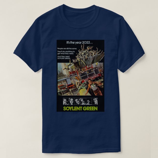 SOYLENT GREEN MOVIE T-Shirt (Design Front)