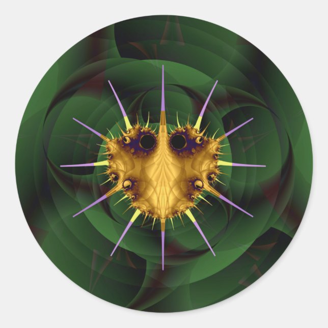 Soymo Bug Classic Round Sticker (Front)