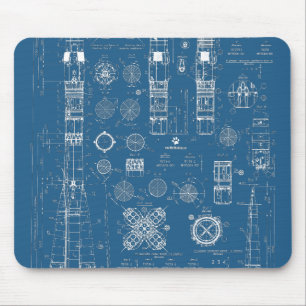 Soyuz Blanco Mouse Mat