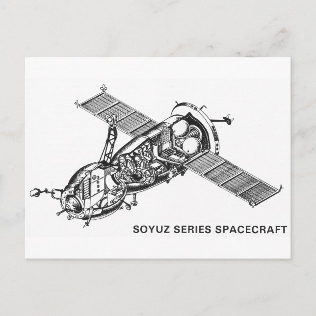 Soyuz Postcard (Front)