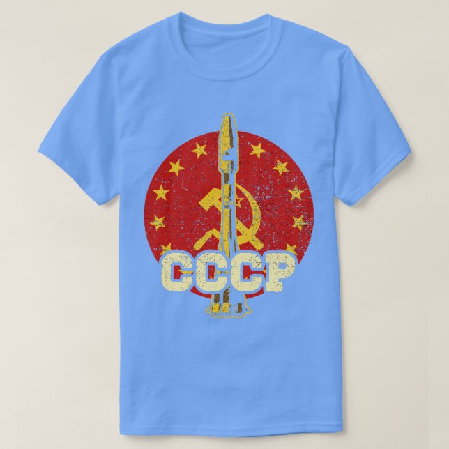 Soyuz Rocket T-Shirt (Design Front)
