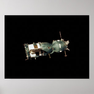 Soyuz Spacecraft (Apollo-Soyuz Test Project) Poster