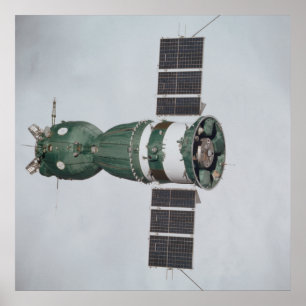 Soyuz Spacecraft (Apollo-Soyuz Test Project) Poster