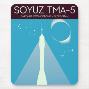 Soyuz TMA-5 Space Art Mouse Mat