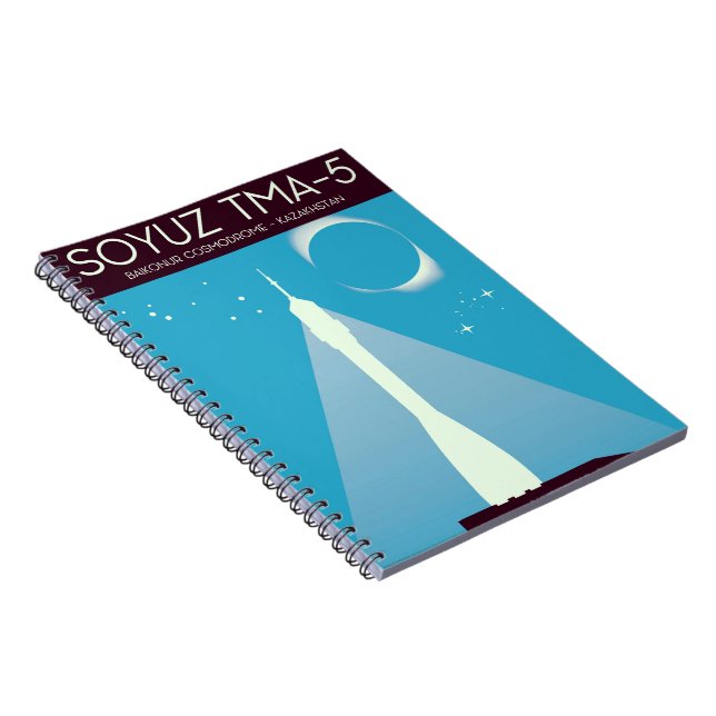 Soyuz TMA-5 Space Art Notebook (Right Side)