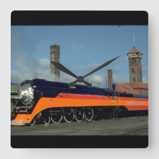 SP 4-8-4 "Daylight" locomotive #4449_Trains Square Wall Clock