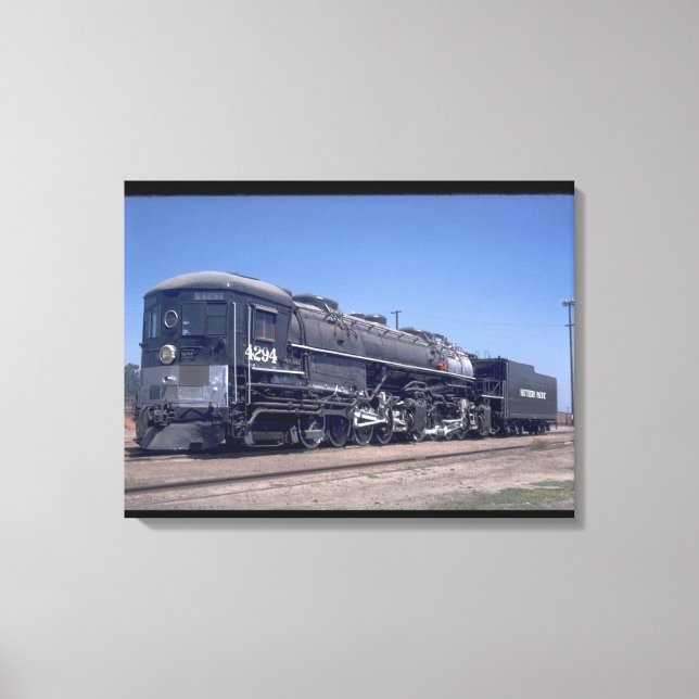 SP 4-8-8-2 cab, forward Mallet #4294_Trains Canvas Print (Front)