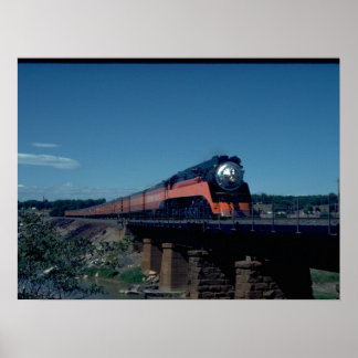 SP "Daylight" train, led by 4-8-4 #4449_Trains Poster