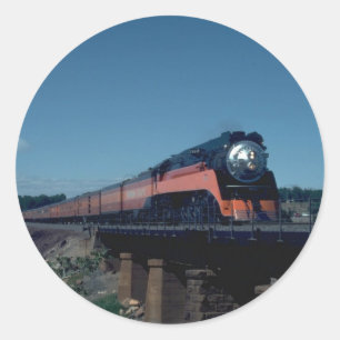 SP "Daylight" train, led by 4-8-4 Classic Round Sticker