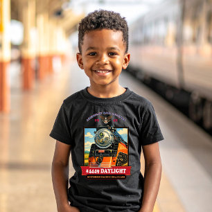 SP GS-4 Daylight Steam Locomotive Vintage Poster T-Shirt