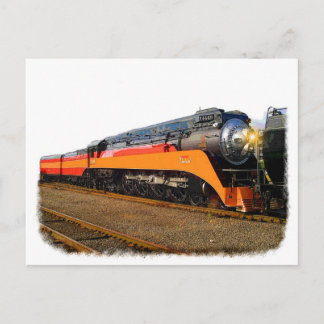 SP Steam Train Postcard