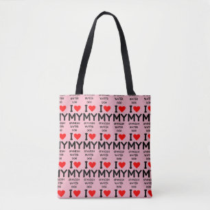 sp water love tote bag