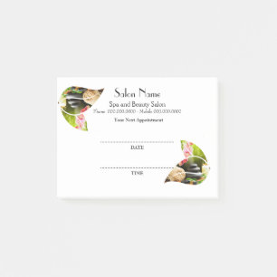 Spa and Beauty Appointment Post-it® Notes