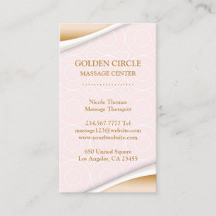 Spa and Beauty Business Card