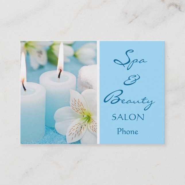 Spa&Beauty Business Card (Front)