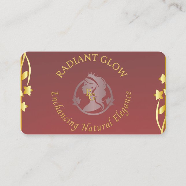 Spa & Beauty Business Card (Front)