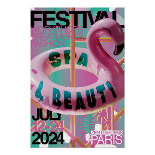 SPA & Beauty Festival Paris Poster