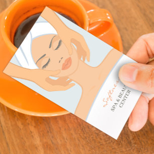 Spa Beauty Massage Business Card