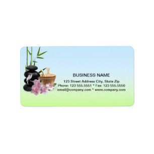 SPA & Beauty Resort Address Labels
