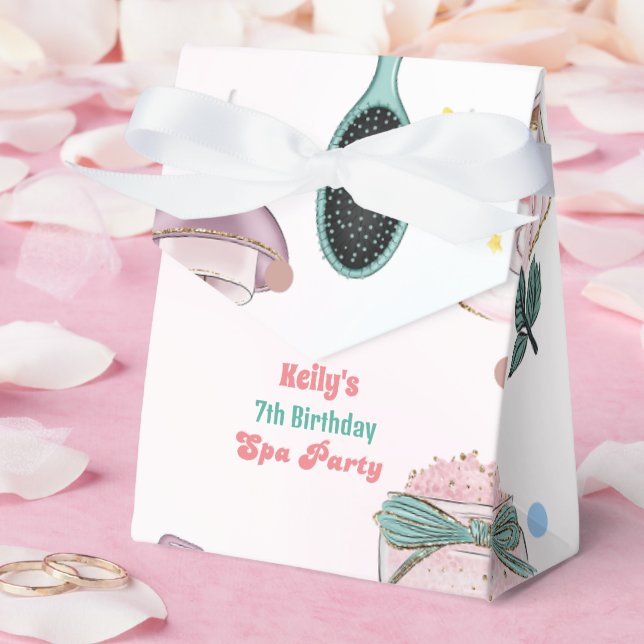 Spa Birthday Pamper Party Birthday  Favour Box (Wedding)