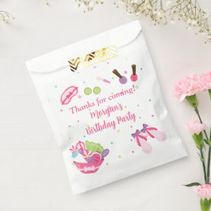 Spa Birthday Party Favour Bags