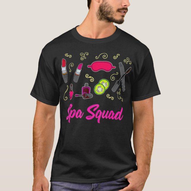 Spa Birthday   Spa Squad T-Shirt (Front)