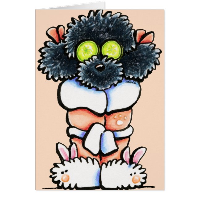 Spa Black Poodle (Front)