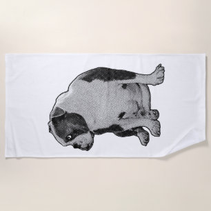Spa Break, Bold Grain Beach Towel