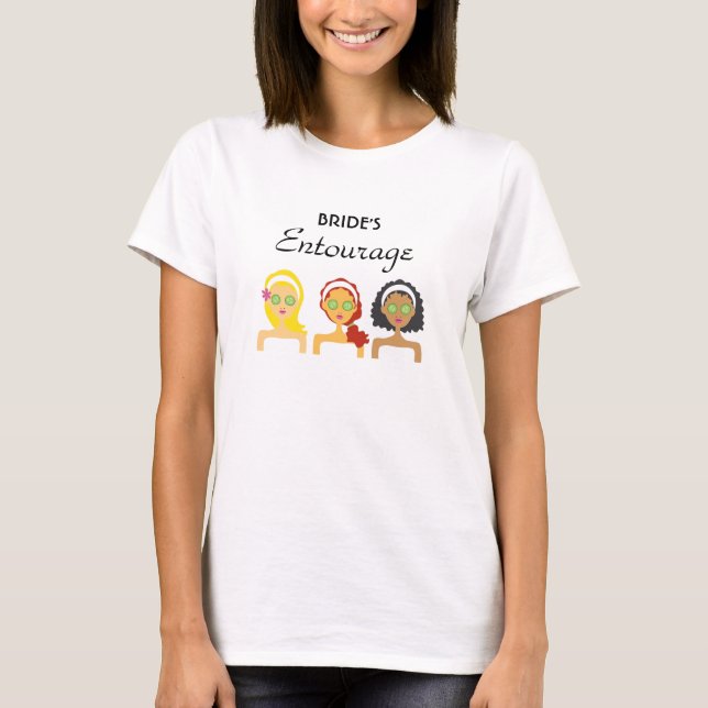 Spa Bride Entourage T-Shirt (Front)