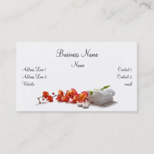 Spa Business Card