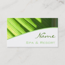 Spa Business Card