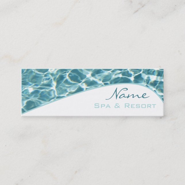 Spa Business Card (Front)