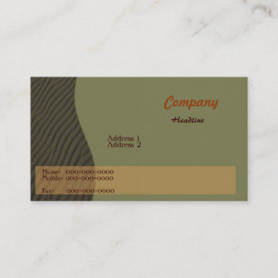 Spa Business Card