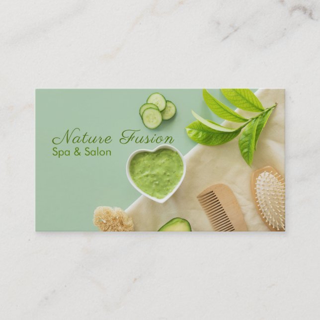 Spa Composition Business Card (Front)