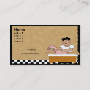 Spa Day Business Card