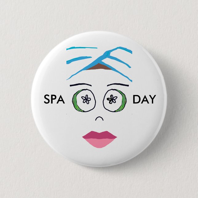 SPA DAY Button (Front)
