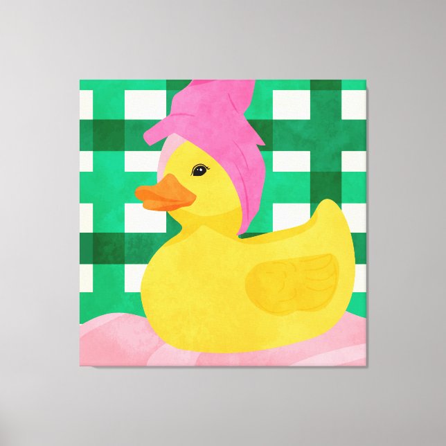 Spa Day Canvas Print (Front)