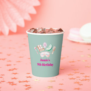 Spa Day Kid's Party  Paper Cups