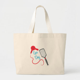 Spa Day Large Tote Bag