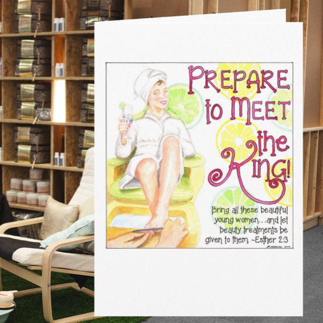 Spa Day Scripture Mother's Day Card (Creator Uploaded)