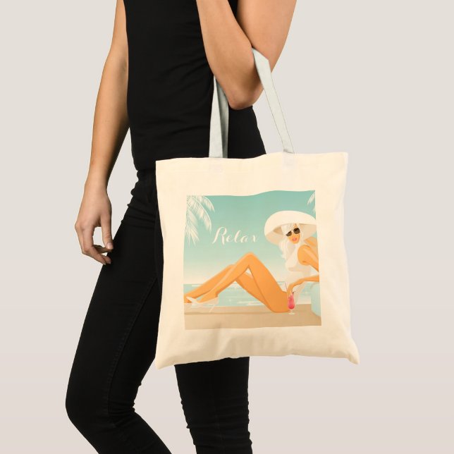 spa day tote bag (Front (Product))