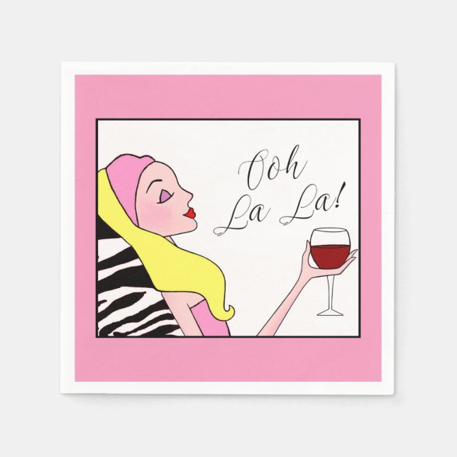 "Spa" Diva Napkin (Front)