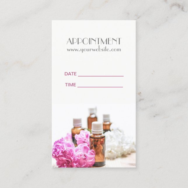 SPA Essential Oil Massage Aromatherapy Appointment (Front)